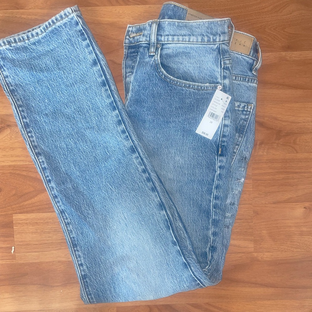 Pac Sun Stretch Dad Jeans